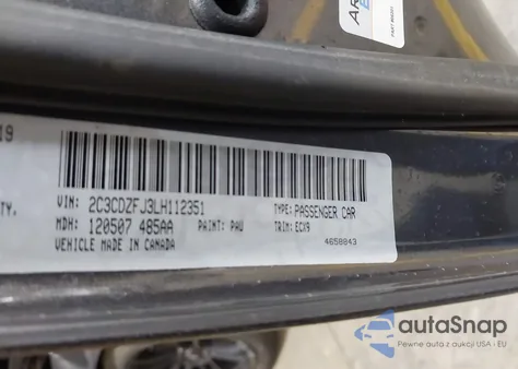 2020 Dodge Challenger R/T Scat Pack из США, поврежденный, VIN 2C3CDZFJ3LH112351